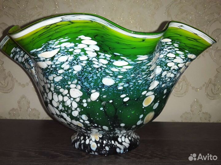 Ваза корзинка конфетница СССР Красный май