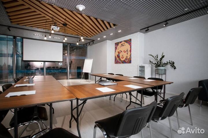 Конференц зала москва сити, 74 м²