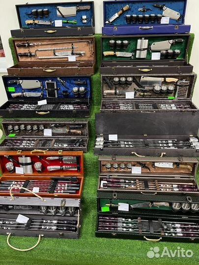 Подарочные шампура в кейсе