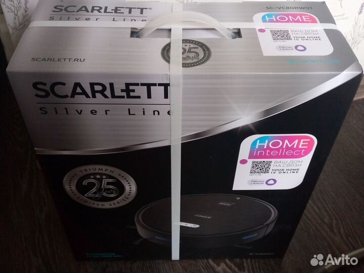 Новый робот пылесос Scarlett