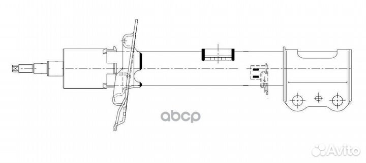 Амортизатор для а/м Chery Tiggo 4 (17) (стойка)