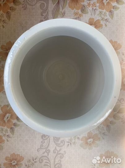 Фарфоровая Ваза «Синие цветы» лфз