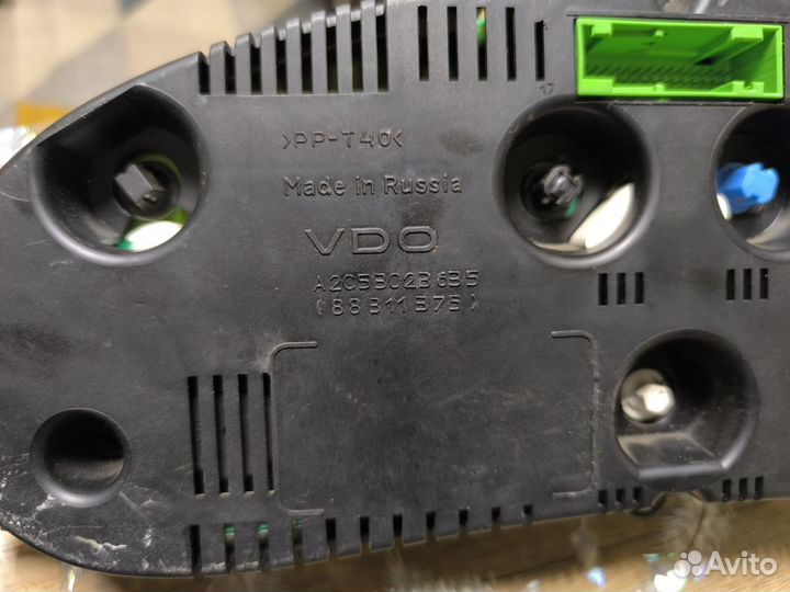 Приборная панель priora