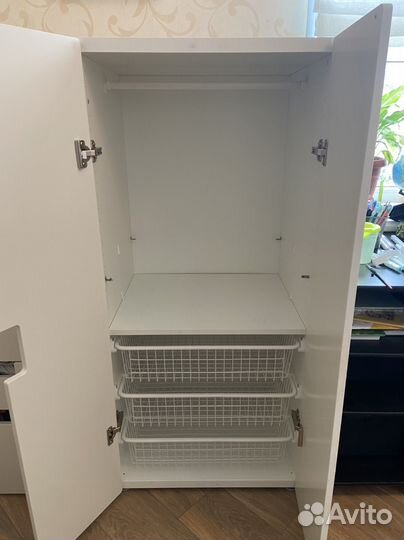 Шкаф IKEA белый детский