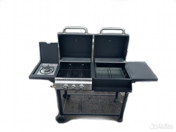 Газовый гриль + мангал 2 в 1 