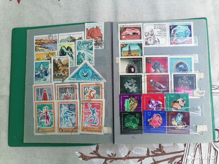 Альбомы с марками СССР