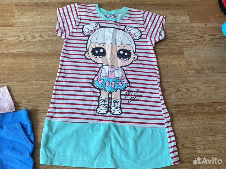 Вещи пакетом на девочку 122