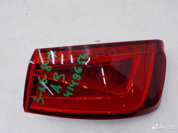Фонарь задний правый наружный Audi A3 (8V) 2013