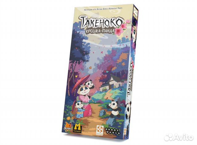 Настольная игра Такеноко + дополнение Крошка панда объявление продам