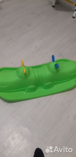 Детская качель напольная