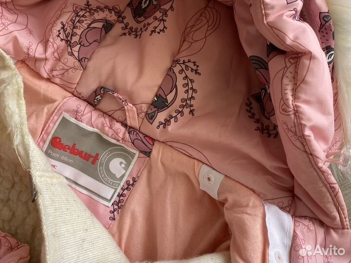 Зимний комбинезон для девочки