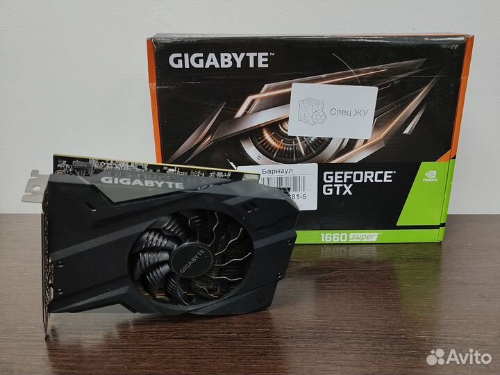 Gigabyte gtx 1660 super 6 Gb