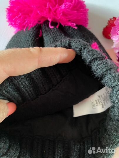 Новая шапка Next д/д 98-104