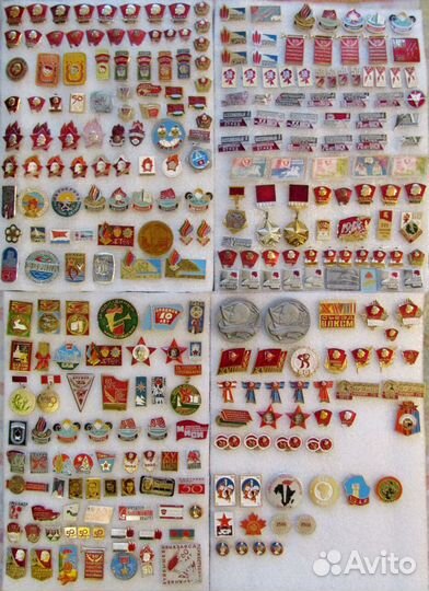 Значки СССР пионерия влксм