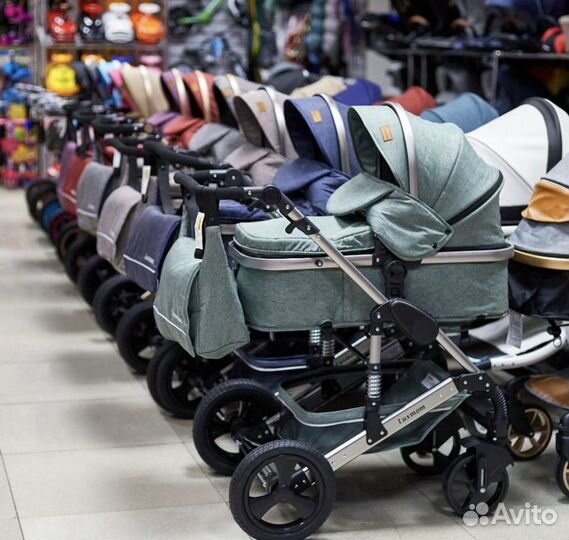 Коляска Детская Новая 2в1