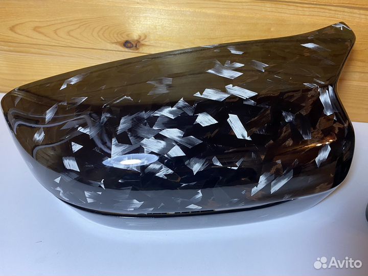 Карбоновые накладки зеркал BMW G30 М стиль