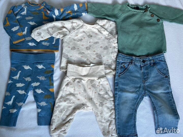 Пакет одежды на малыша 68-74