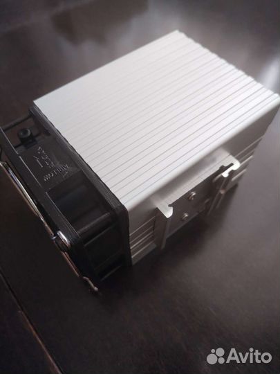 Обогреватель с клеммной колодкой и вентилятором