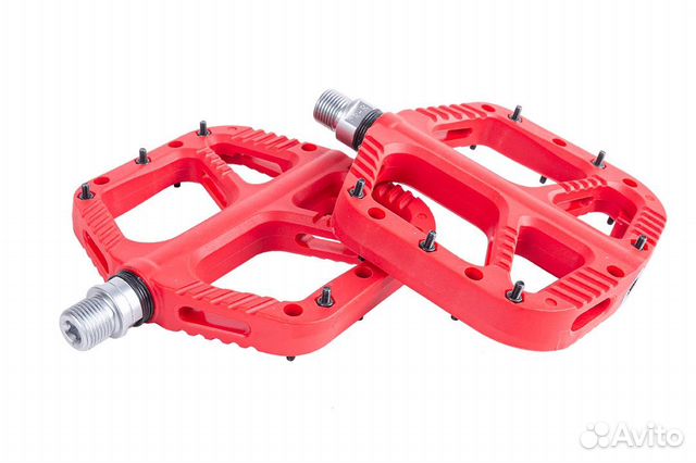 Педали нейлон со сьемными шипами, подш. скольж., 9