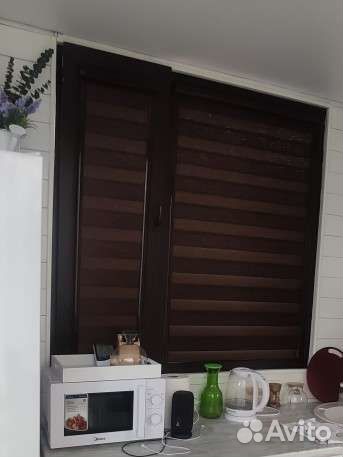 Рулонные шторы Зебра (День и ночь)