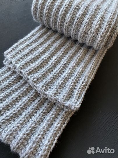 Шарф вязаный
