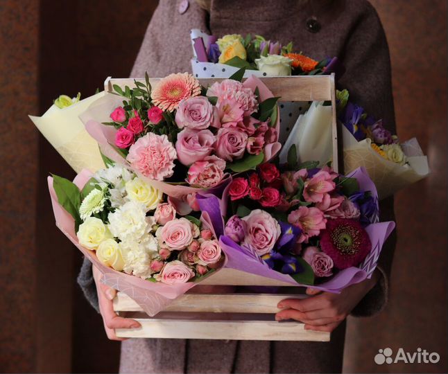 Яркие букеты. Многообразие цветов. Любой бюджет