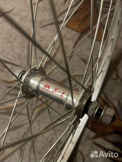 Колесо велосипедное переднее 26