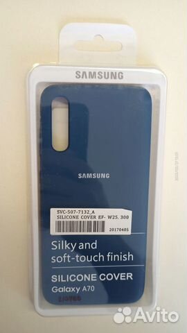 Чехо�л-накладка Samsung A70 210760