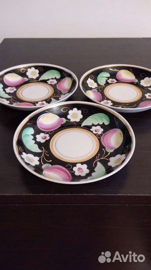 Блюдца Вербилки СССР 