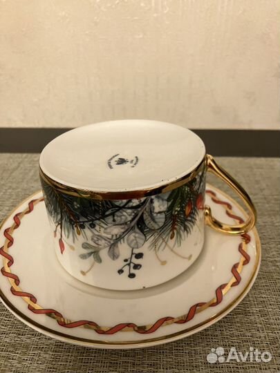 Чайная пара Императорский форфоровый завод