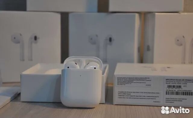 Airpods 2 + наушники Monster Beats в подарок