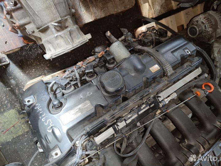 Контрактный двигатель N52 на BMW e60 2.5 218 лс