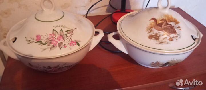 Супница СССР фарфор