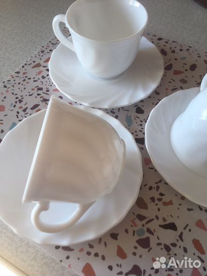 Чашка с блюдцем