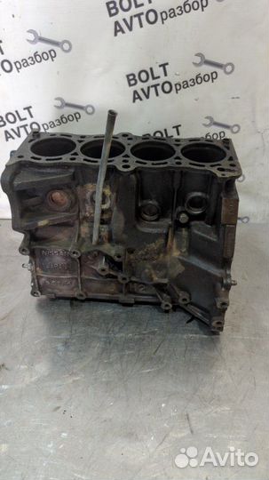 Блок цилиндров Nissan Primera P10 GA16DS 1990
