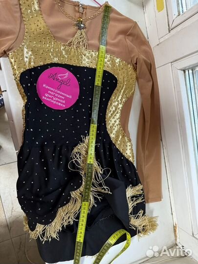 Платье для фигурного катания на рост 128-140