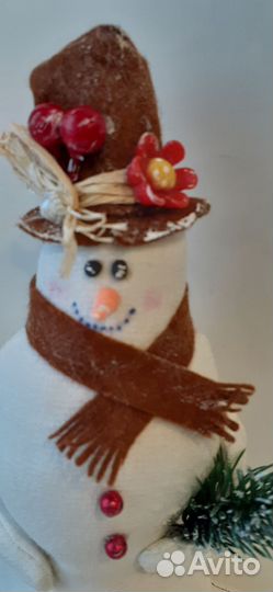 Поделка зимняя. Снеговик