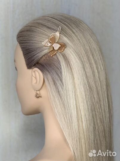 Заколка Alexandre de Paris. Бабочка со Сваровски