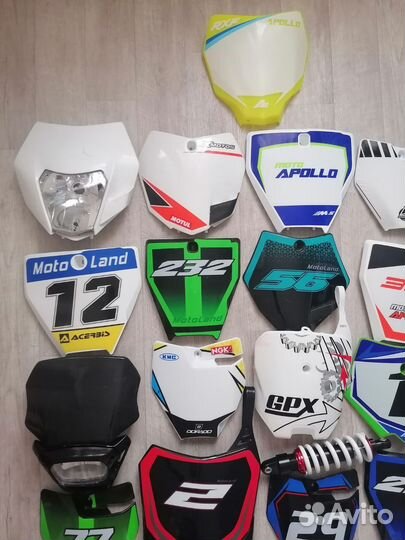 Щитки эндуро кросс