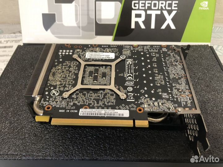 Видеокарта Palit RTX 3060 12Гб