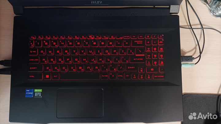 Игровой ноутбук MSI Katana GF76, RTX 3060