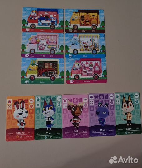 Amibo карточки для Nintendo switch animal crossing