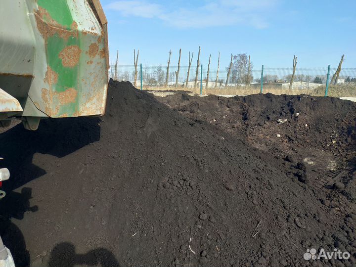 Плодородный грунт чернозем