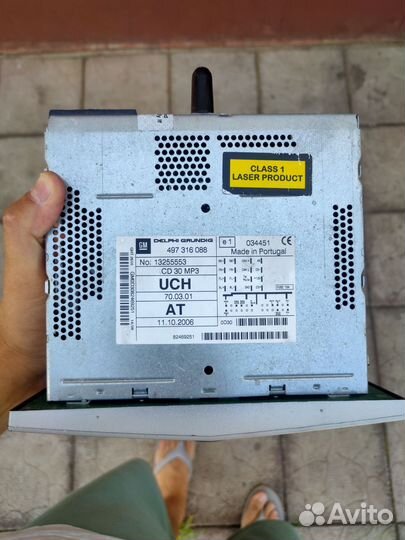 CD30MP3 aux Магнитола Astra H