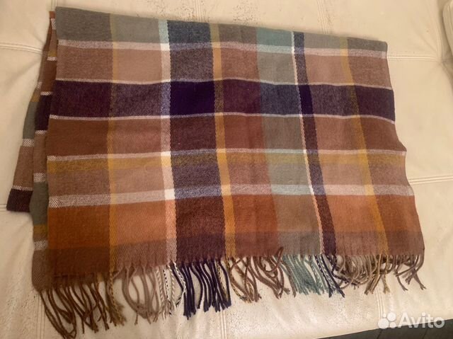 Шарф клетчатый