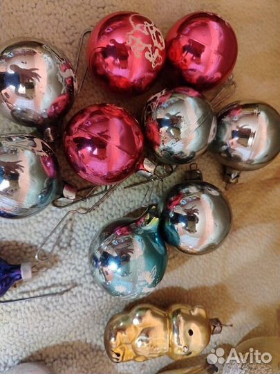 Елочные игрушки СССР