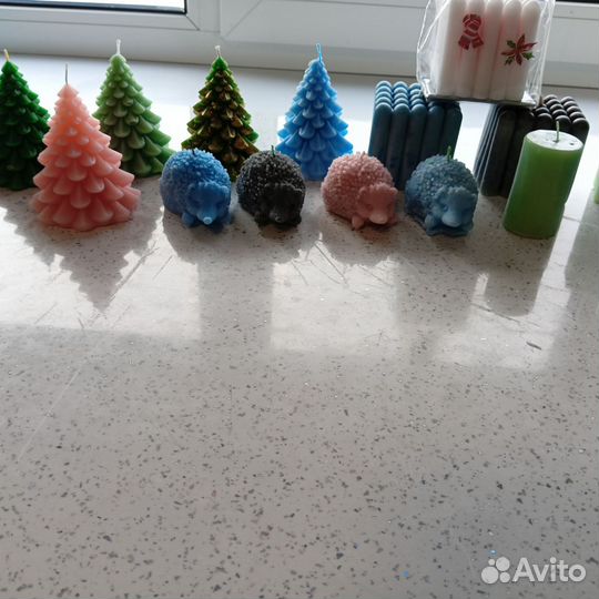 Свечи восковые ручной работы