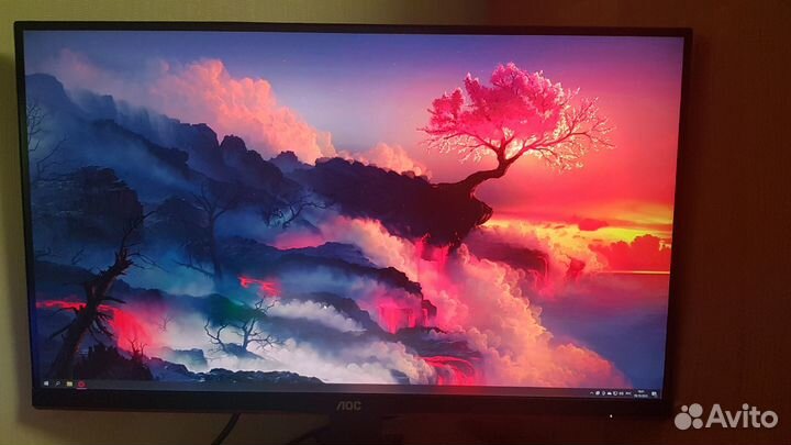 Монитор AOC Q27G2E/BK черный