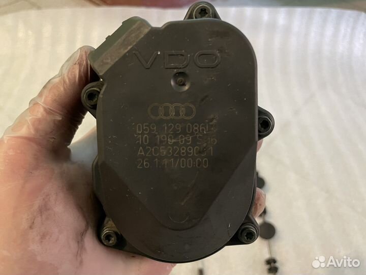 Привод моторчик вихревых заслонок 059129086L