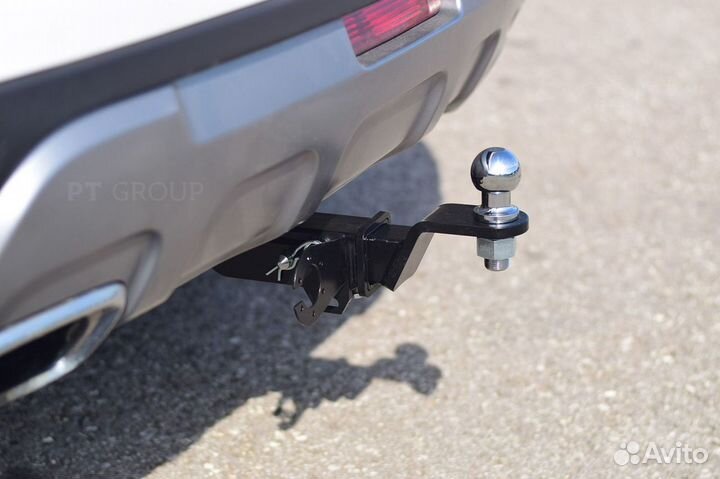 Фаркоп Джили Атлас легкосъемный квадрат